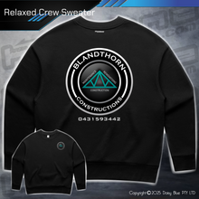 Load image into Gallery viewer, Relaxed Crew Sweater - Blandthorn Constructions
