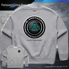 Load image into Gallery viewer, Relaxed Crew Sweater - Blandthorn Constructions
