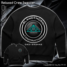 Load image into Gallery viewer, Relaxed Crew Sweater - Blandthorn

