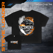 Load image into Gallery viewer, Ladies Crop Tee - UCSmoke 2
