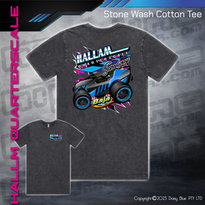 Stonewash Tee - Hallam Quarterscale Speedway