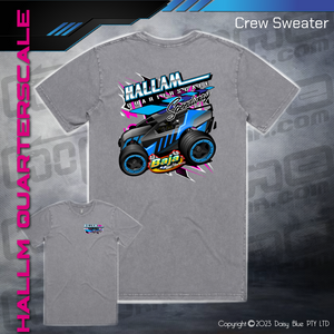 Stonewash Tee - Hallam Quarterscale Speedway