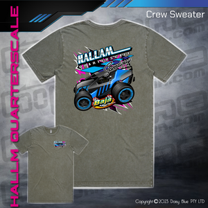 Stonewash Tee - Hallam Quarterscale Speedway