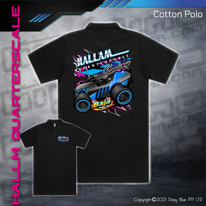 Cotton Polo - Hallam Quarterscale Speedway