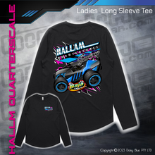 Load image into Gallery viewer, Long Sleeve Tee - Hallam Quarterscale Speedway
