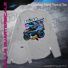 Load image into Gallery viewer, Long Sleeve Tee - Hallam Quarterscale Speedway
