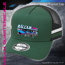 Load image into Gallery viewer, STRIPE Trucker Cap - Hallam Quarterscale Speedway
