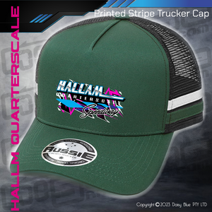 STRIPE Trucker Cap - Hallam Quarterscale Speedway