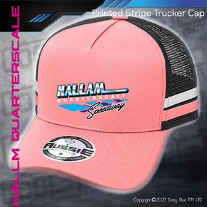 STRIPE Trucker Cap - Hallam Quarterscale Speedway