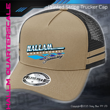 Load image into Gallery viewer, STRIPE Trucker Cap - Hallam Quarterscale Speedway
