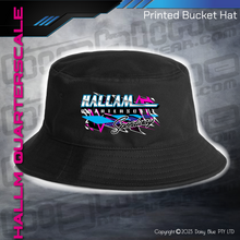 Load image into Gallery viewer, Printed Bucket Hat - Hallam Quarterscale Speedway
