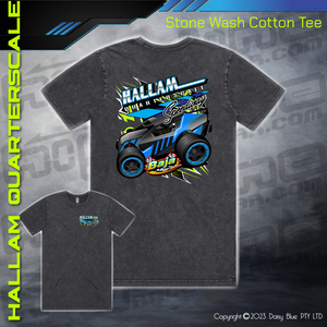 Stonewash Tee - Hallam Quarterscale Speedway