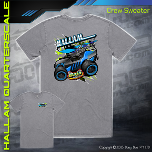 Stonewash Tee - Hallam Quarterscale Speedway