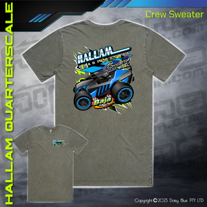 Stonewash Tee - Hallam Quarterscale Speedway