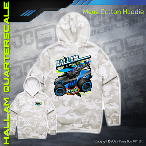 Camo Hoodie - Hallam Quarterscale Speedway
