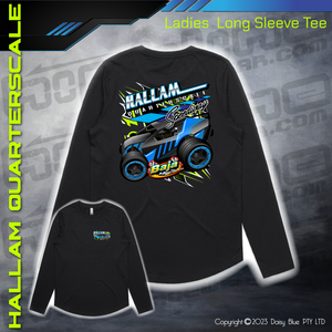 Long Sleeve Tee - Hallam Quarterscale Speedway