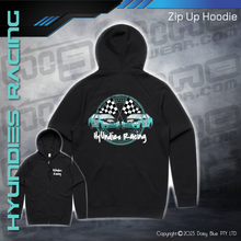 Load image into Gallery viewer, Zip Up Hoodie -  Hyundies Racing

