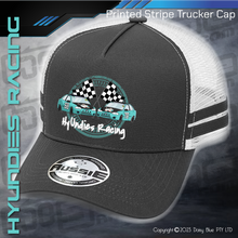 Load image into Gallery viewer, STRIPE Trucker Cap - Hyundies Racing
