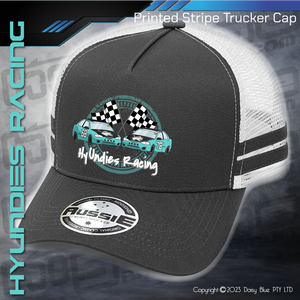 STRIPE Trucker Cap - Hyundies Racing