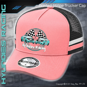 STRIPE Trucker Cap - Hyundies Racing