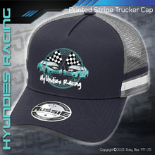 Load image into Gallery viewer, STRIPE Trucker Cap - Hyundies Racing
