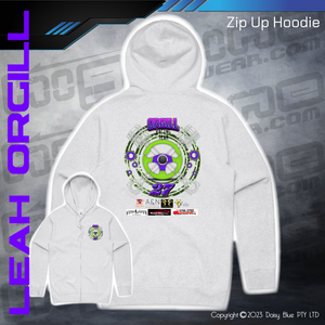 Zip Up Hoodie -  Leah Orgill