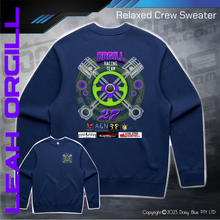 Load image into Gallery viewer, Relaxed Crew Sweater -  Leah Orgill
