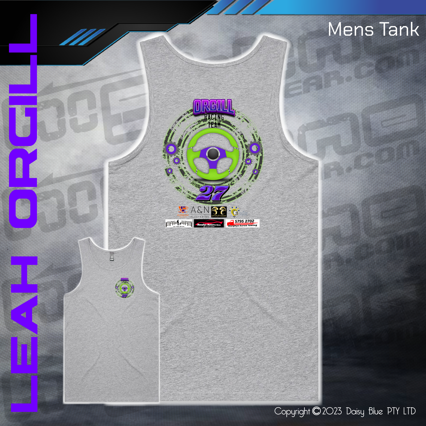 Mens/Kids Tank - Leah Orgill