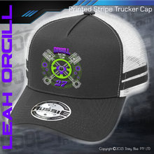 Load image into Gallery viewer, STRIPE Trucker Cap - Leah Orgill
