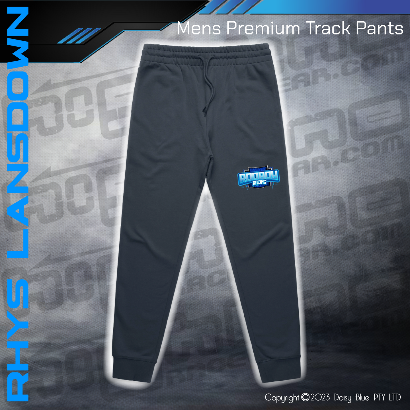 Track Pants -  RHYS 'ROOBOY' LANSDOWN