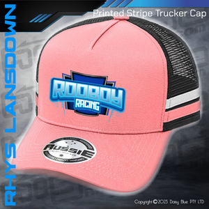 STRIPE Trucker Cap - RHYS 'ROOBOY' LANSDOWN