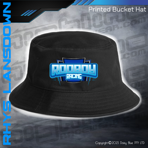 Printed Bucket Hat - RHYS 'ROOBOY' LANSDOWN