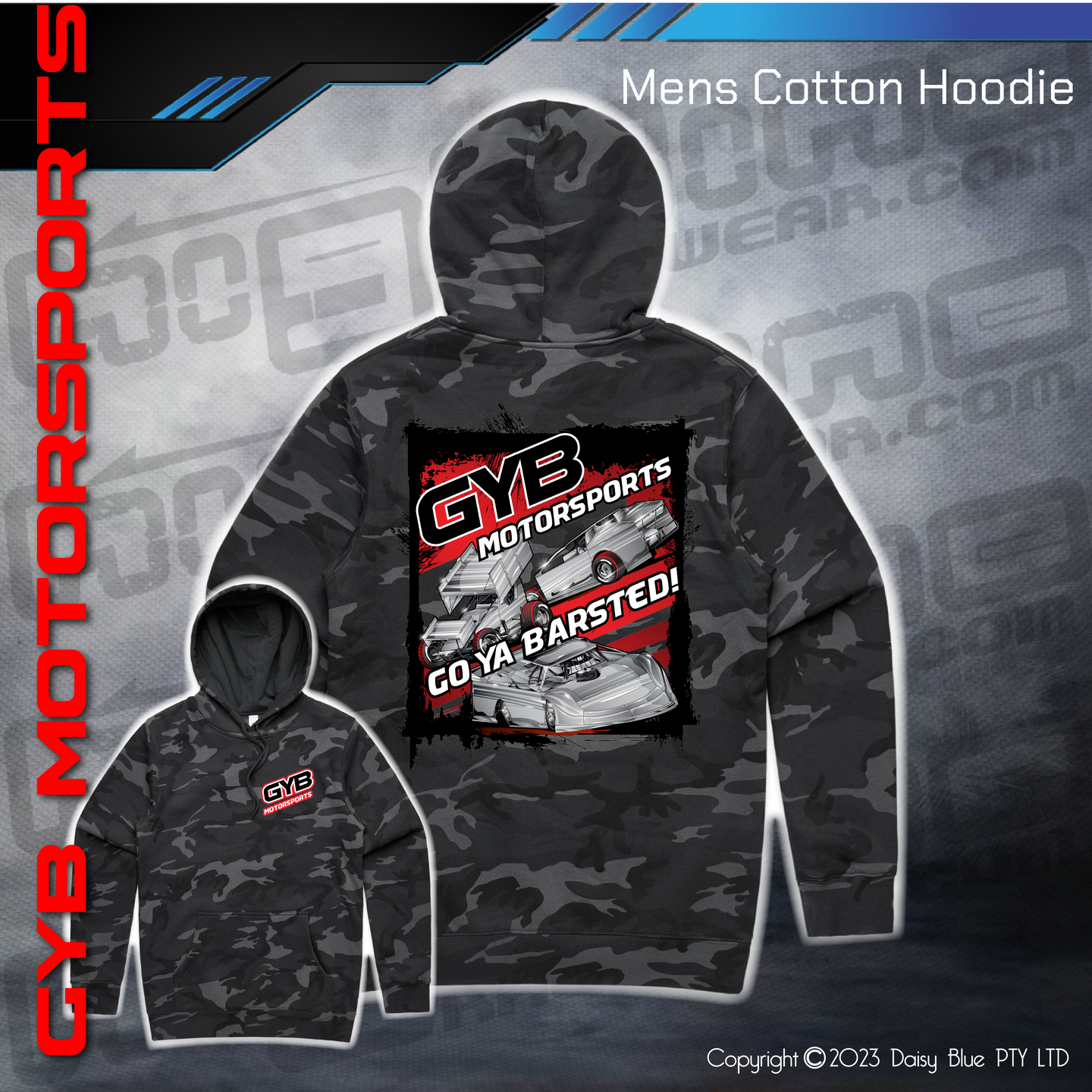 Camo Hoodie - GYB Motorsports