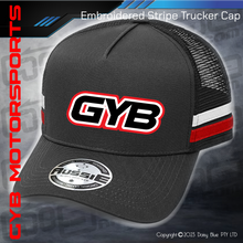 Load image into Gallery viewer, STRIPE Trucker Cap - GYB Motorsports
