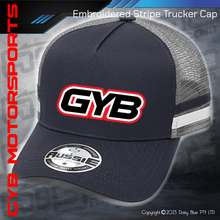 Load image into Gallery viewer, STRIPE Trucker Cap - GYB Motorsports
