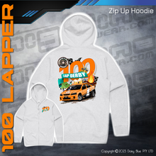 Load image into Gallery viewer, Zip Up Hoodie -  100 Lapper 2023
