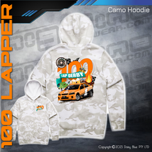 Load image into Gallery viewer, Camo Hoodie - 100 Lapper 2023
