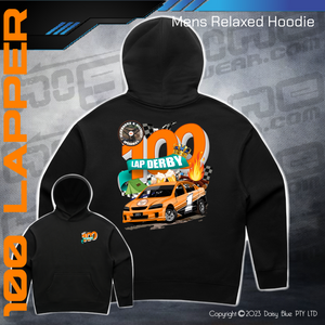 Relaxed Hoodie -  100 Lapper 2023