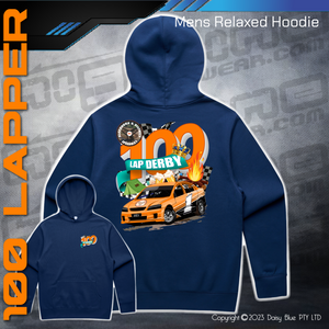 Relaxed Hoodie -  100 Lapper 2023