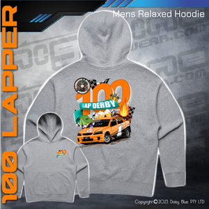 Relaxed Hoodie -  100 Lapper 2023