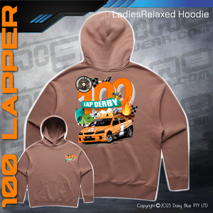 Relaxed Hoodie -  100 Lapper 2023