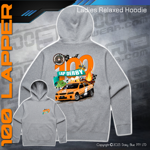 Relaxed Hoodie -  100 Lapper 2023