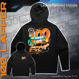 Relaxed Hoodie -  100 Lapper 2023