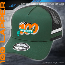 Load image into Gallery viewer, STRIPE Trucker Cap - 100 Lapper 2023
