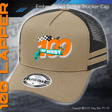 Load image into Gallery viewer, STRIPE Trucker Cap - 100 Lapper 2023
