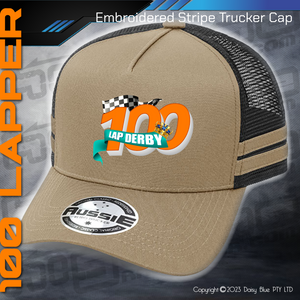 STRIPE Trucker Cap - 100 Lapper 2023