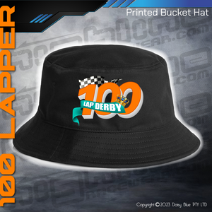 Printed Bucket Hat -  100 Lapper 2023