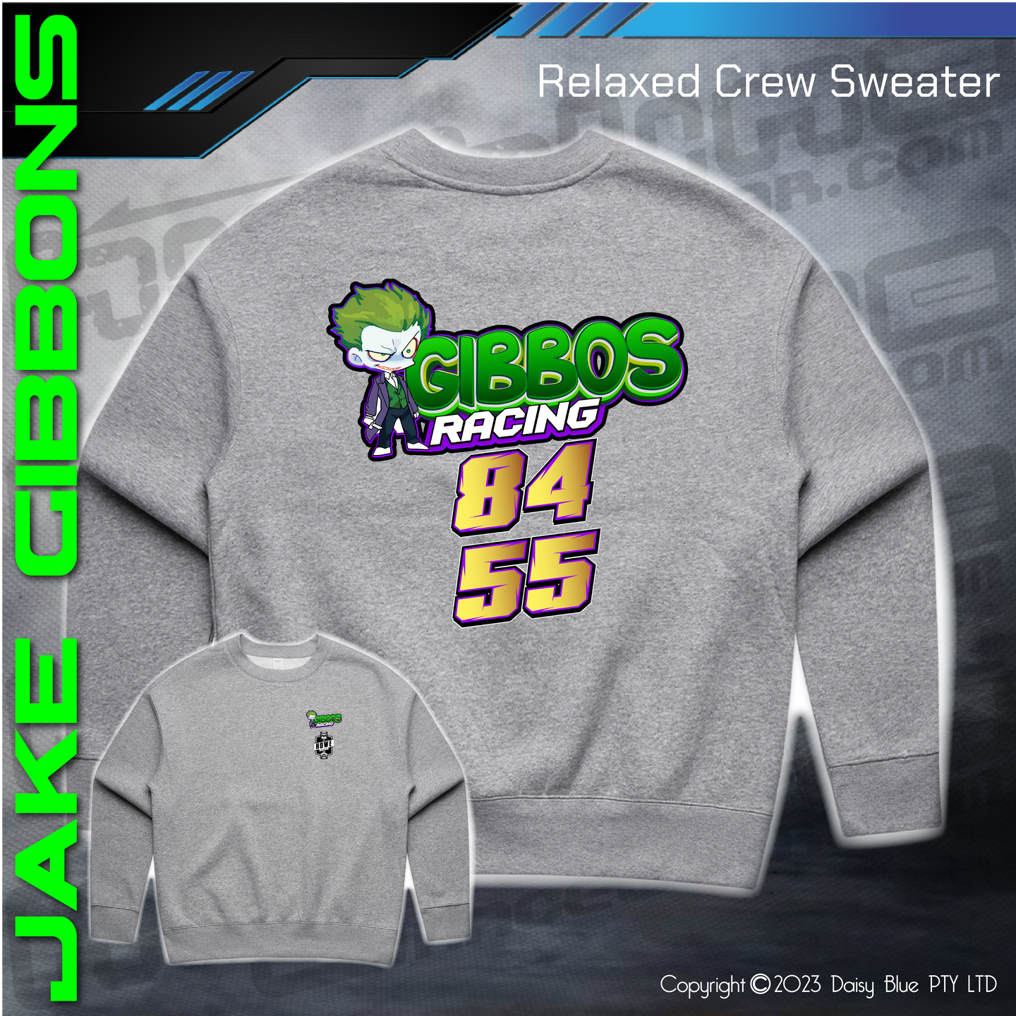 Relaxed Crew Sweater -  Jake Gibbons
