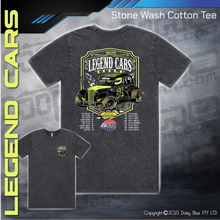Load image into Gallery viewer, Stonewash Tee - Legend Cars Title 2023

