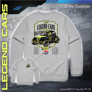 Crew Sweater - Legend Cars Title 2023